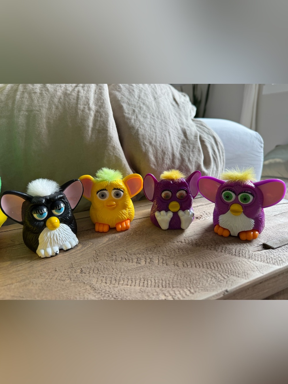 Set of 4 McDonald’s 1998 Furbies